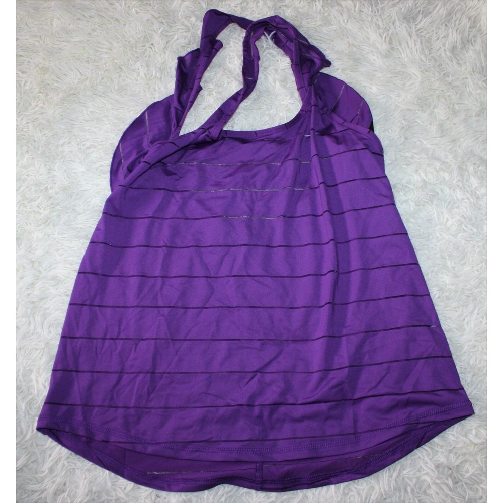 Champion Women's Tank Size S Purple Tank Top Ribbed NEW